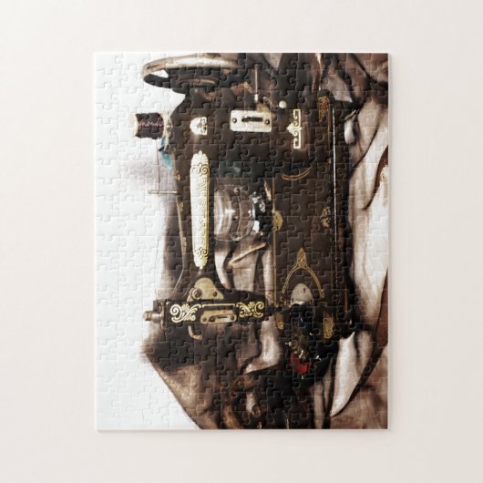 Steampunk Sewing Legpuzzel (Verticaal)