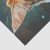 Steampunk Seymour, Cat Deals Poker Tissuepapier (Detail)