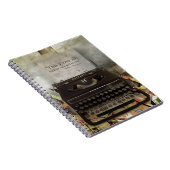 Steampunk Shakespeare Quote Hardcover Notitieboek (Rechterzijde)