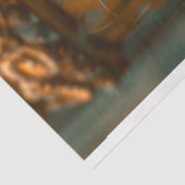 Steampunk Sheriff Alligator Decoupage Tissuepapier (Detail)