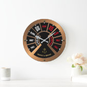 Steampunk Ship's Telegraph Chadburn Sjabloon Grote Klok (Huis)