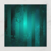 Steampunk-sieraden Horloge op een groene achtergro Advieskaart (Achterkant)