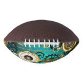 Steampunk-sieraden Horloge op een groene achtergro American Football (Voorkant)