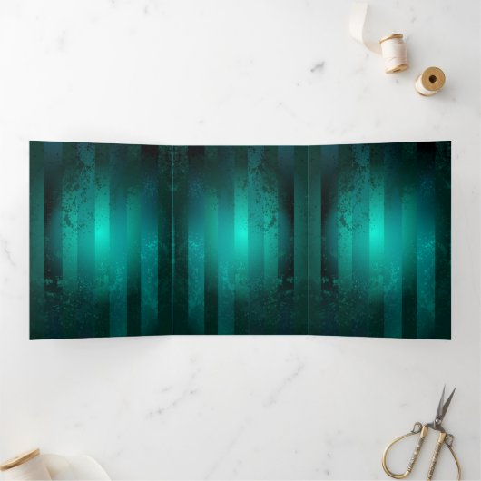 Steampunk-sieraden Horloge op een groene achtergro Drieluik Kaart (Binnen)