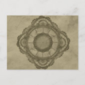Steampunk-sierkunst Briefkaart (Voorkant)