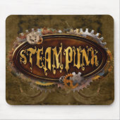 Steampunk Sign Mousepad Muismat (Voorkant)