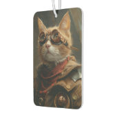 Steampunk Sinaasappel Cat Funny Gift Luchtverfriss Luchtverfrisser (Links)