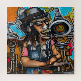 Steampunk Singer in Dreamweaver Legpuzzel