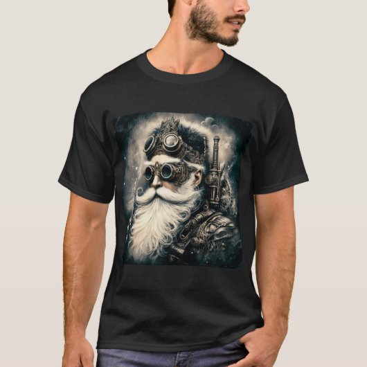 Steampunk Sinterklaas T-shirt (Voorkant)