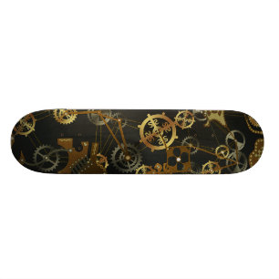 Steampunk skateboard