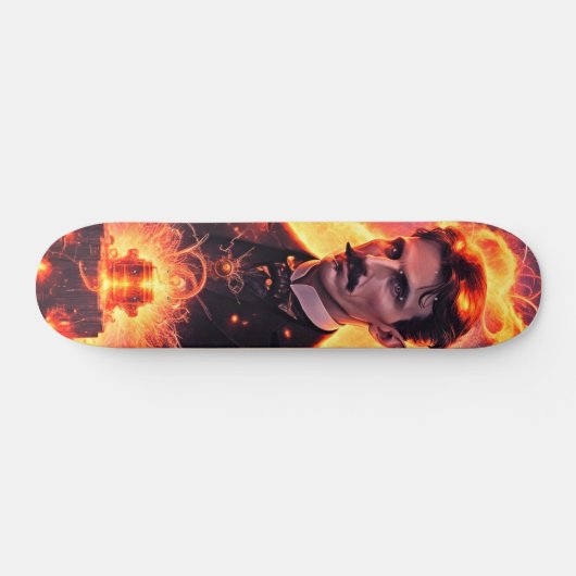 Steampunk-skateboard: de erfenis van Tesla Persoonlijk Skateboard (Horizontaal)