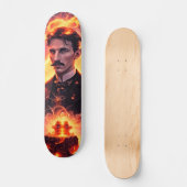 Steampunk-skateboard: de erfenis van Tesla Persoonlijk Skateboard (Voorkant)