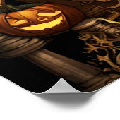 Steampunk Skelet 2 Poster (Hoek)