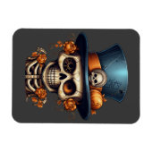 steampunk-skeletmagneet magneet (Horizontaal)
