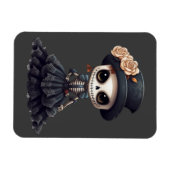 steampunk-skeletmagneet magneet (Horizontaal)
