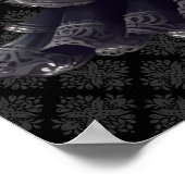 Steampunk Skeleton Art Poster (Hoek)