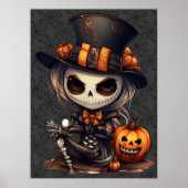 Steampunk Skeleton Art Poster (Voorkant)