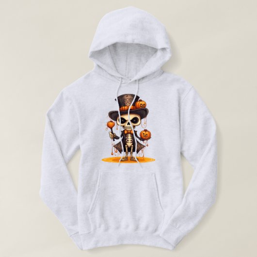 Steampunk Skeleton Hoodie (Design voorkant)