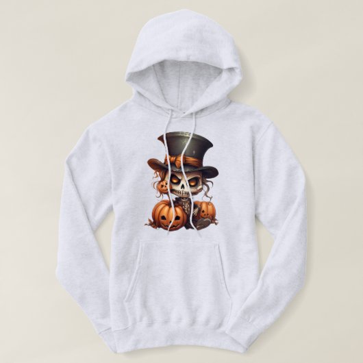 Steampunk Skeleton Hoodie (Design voorkant)