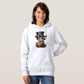 Steampunk Skeleton Hoodie (Voorkant volledig)
