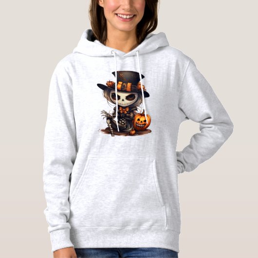 Steampunk Skeleton Hoodie (Voorkant)