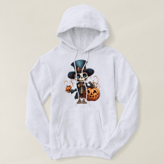 Steampunk Skeleton Hoodie (Design voorkant)