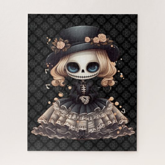 Steampunk Skeleton Jigsaw Puzzel (Verticaal)