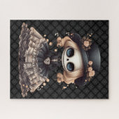 Steampunk Skeleton Jigsaw Puzzel (Horizontaal)