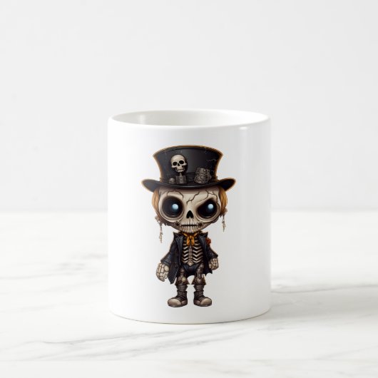 Steampunk Skeleton Mok (Center)