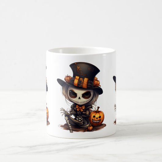 Steampunk Skeleton Mok (Center)