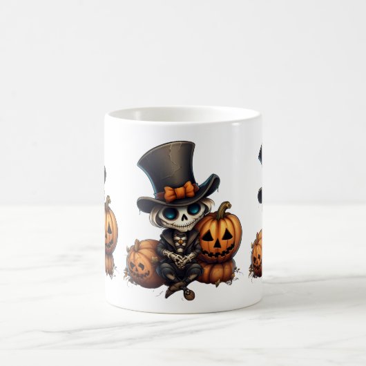 Steampunk Skeleton Mok (Center)