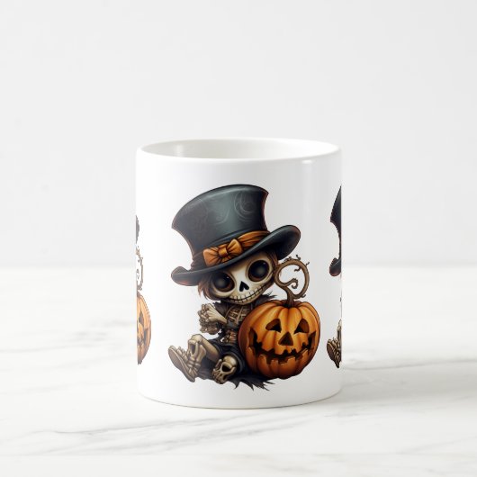 Steampunk Skeleton Mok (Center)