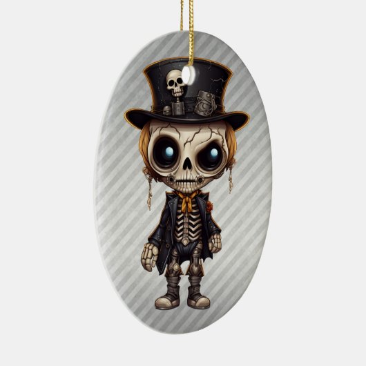 Steampunk Skeleton Ornament (Rechts)
