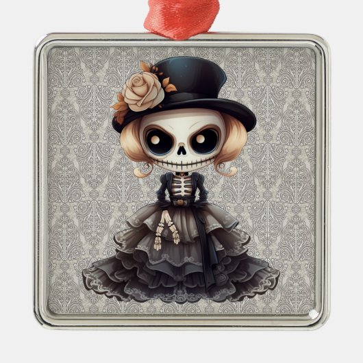 Steampunk Skeleton Ornament (Voorkant)