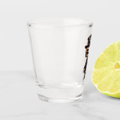 Steampunk Skeleton Shot Glass Glas (Links)
