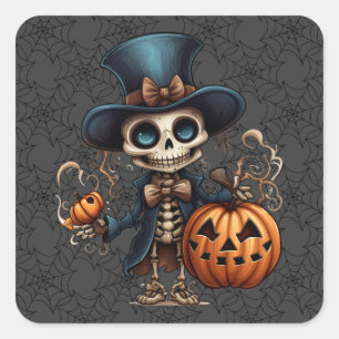 Steampunk Skeleton Stickers