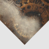 SteamPunk-Skull-Butterfly-Papier Mousseline Tissuepapier (Detail)