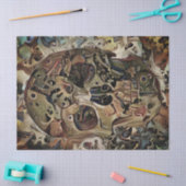 Steampunk Skull Decoupage Tissue Paper Tissuepapier (Craft)