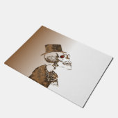 Steampunk Skull Deurmat (Schuin)