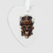 Steampunk Skull Engine Ornament (voorkant)