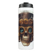 Steampunk Skull Engine Thermosbeker (Voorkant)