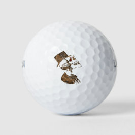 Steampunk Skull Golfballen