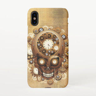 Steampunk Skull Gothic Style iPhone Hoesje