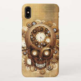 Steampunk Skull Gothic Style iPhone Hoesje