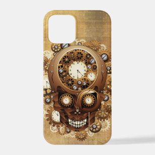 Steampunk Skull Gothic Style iPhone 12 Pro Hoesje
