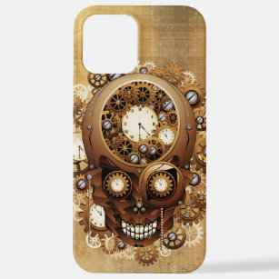 Steampunk Skull Gothic Style iPhone 12 Pro Max Hoesje