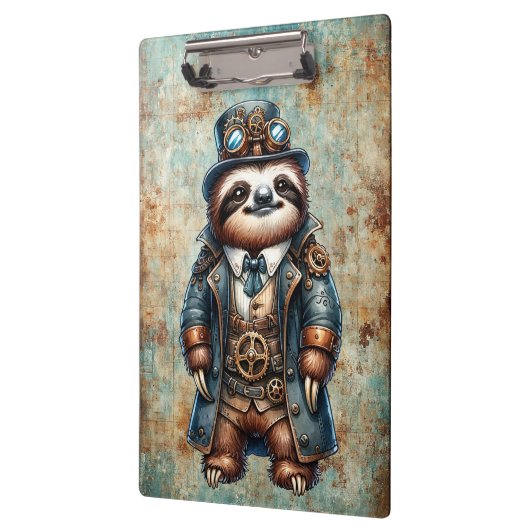 Steampunk Sloth Klembord (Links)