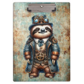 Steampunk Sloth Klembord (Voorkant)