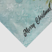 Steampunk sneeuwpop en steampunk sneeuwvrouw tissuepapier (Detail)