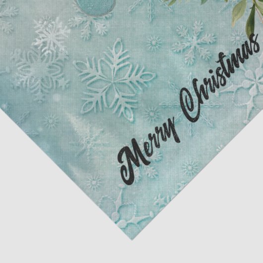 Steampunk sneeuwpop en steampunk sneeuwvrouw tissuepapier (Detail)